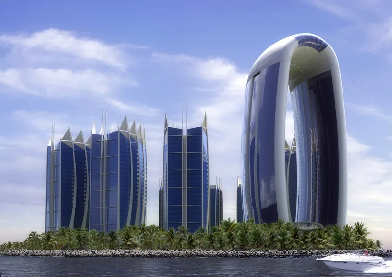 3D Regatta Hotel Jakarta concept design by Ferhat Özdemir