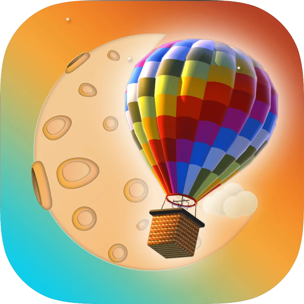 Balloon To Moon